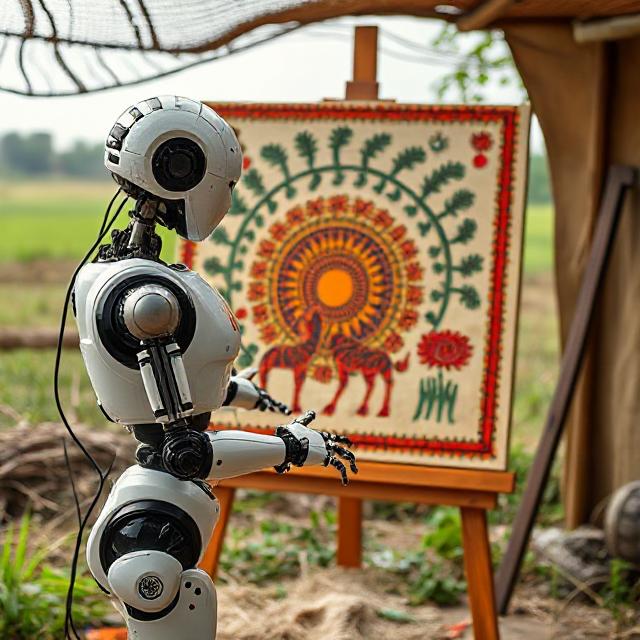 AI आणि भारतीय लोककला टिकेल की हरवेल AI आणि भारतीय लोककला टिकेल की हरवेल