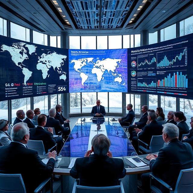 AI dominates Davos 2026 discussions Tech, Politics आणि Economy वर AI चा प्रभाव