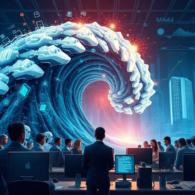 IMF चा इशारा AI मुळे “Job Tsunami” येण्याचा धोका Future of Work संकटात