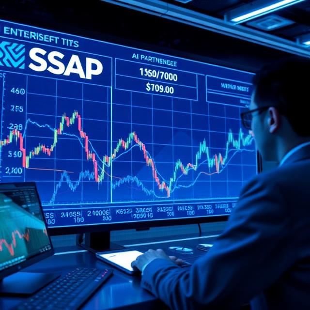 SAP Stock Surges on AI Partnerships AI मुळे शेअरमध्ये हालचाल