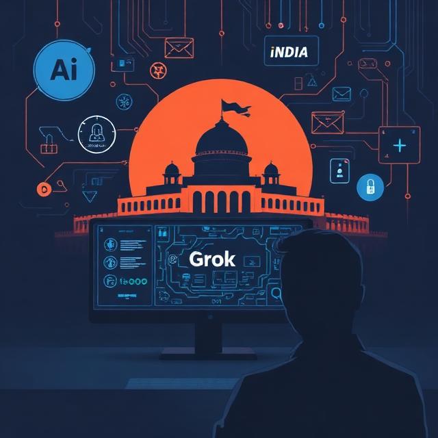 भारत सरकारची Grok AI वर कडक नजर  AI नियमनाची नवी दिशा