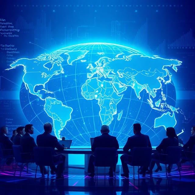 AI Geopolitics International Partnerships मध्ये AI ची वाढती भूमिका  Global AI Politics Explained