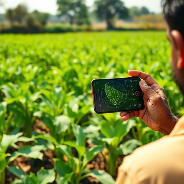 लहान शेतकऱ्यांसाठी Offline AI Apps  Mobile Crop Disease Detection क्रांती