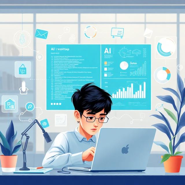 AI वापरून विद्यार्थ्याने सुरू केला Startup  Student AI Startup Success Story