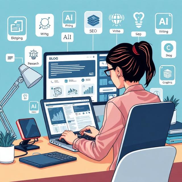 Top 10 AI Tools for Blogging in 2026  Blogger आणि WordPress  Best AI Tools