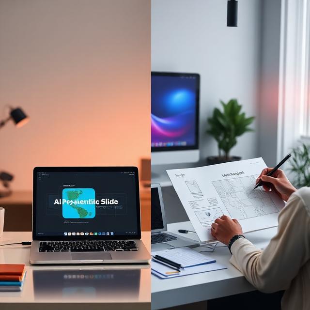 AI-Generated Presentations vs Human-Designed Slides Which Delivers Better Impact